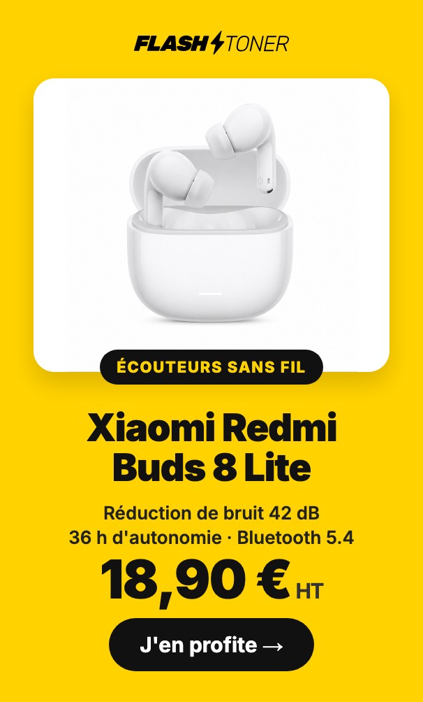 Écouteurs sans fil Xiaomi Redmi Buds 8 Lite - réduction de bruit 42 dB